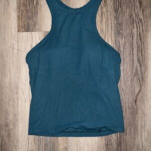 Lululemon high neck ribbed tank